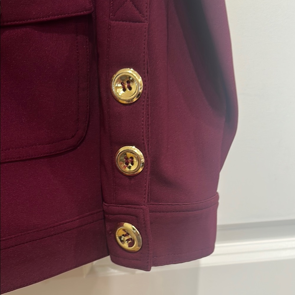 Boston Proper Deep Red Jacket. New Go Diction. Bu… - image 4